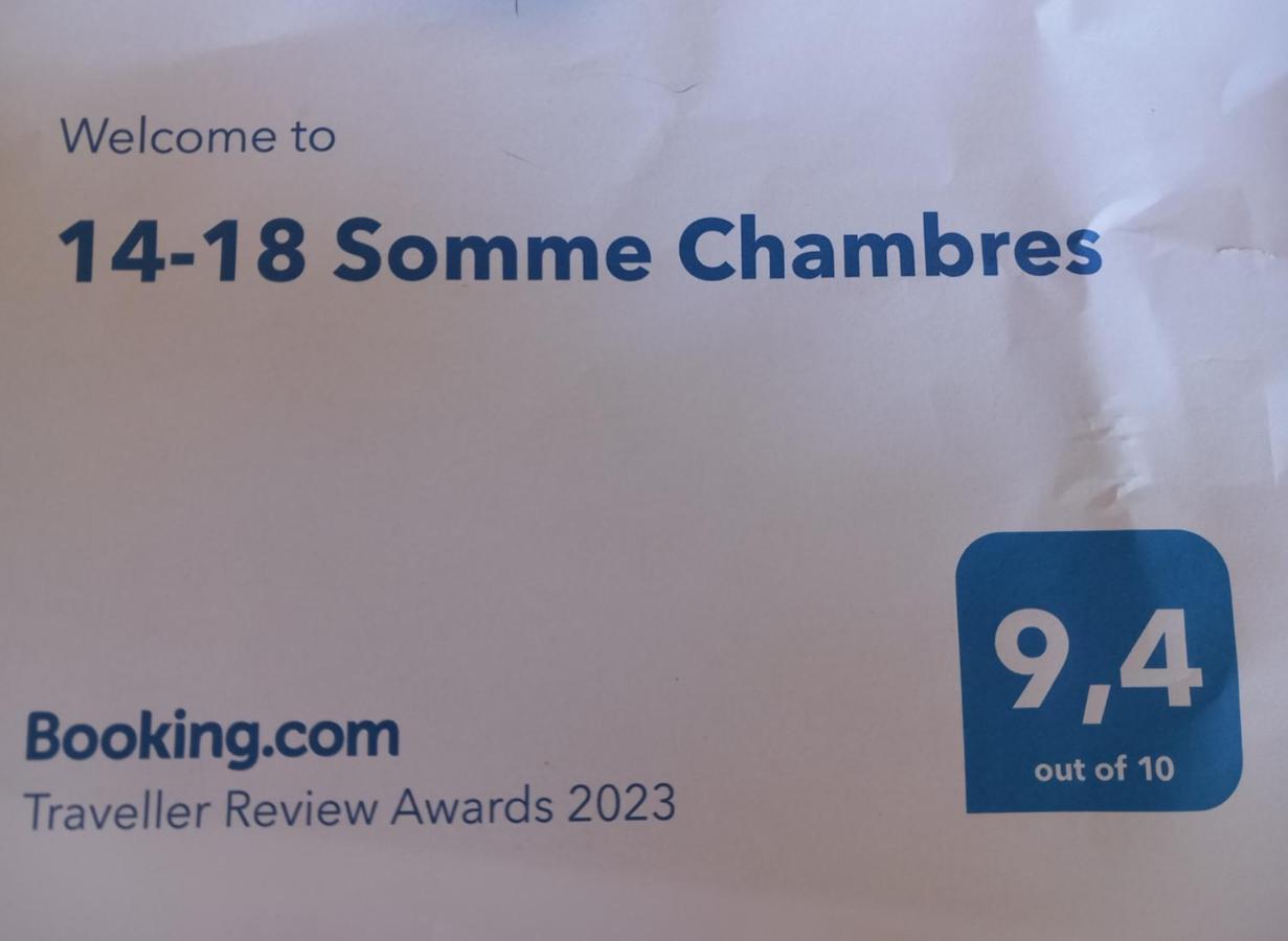 14-18 Somme Chambres Beaucourt-sur-l'Ancre Εξωτερικό φωτογραφία
